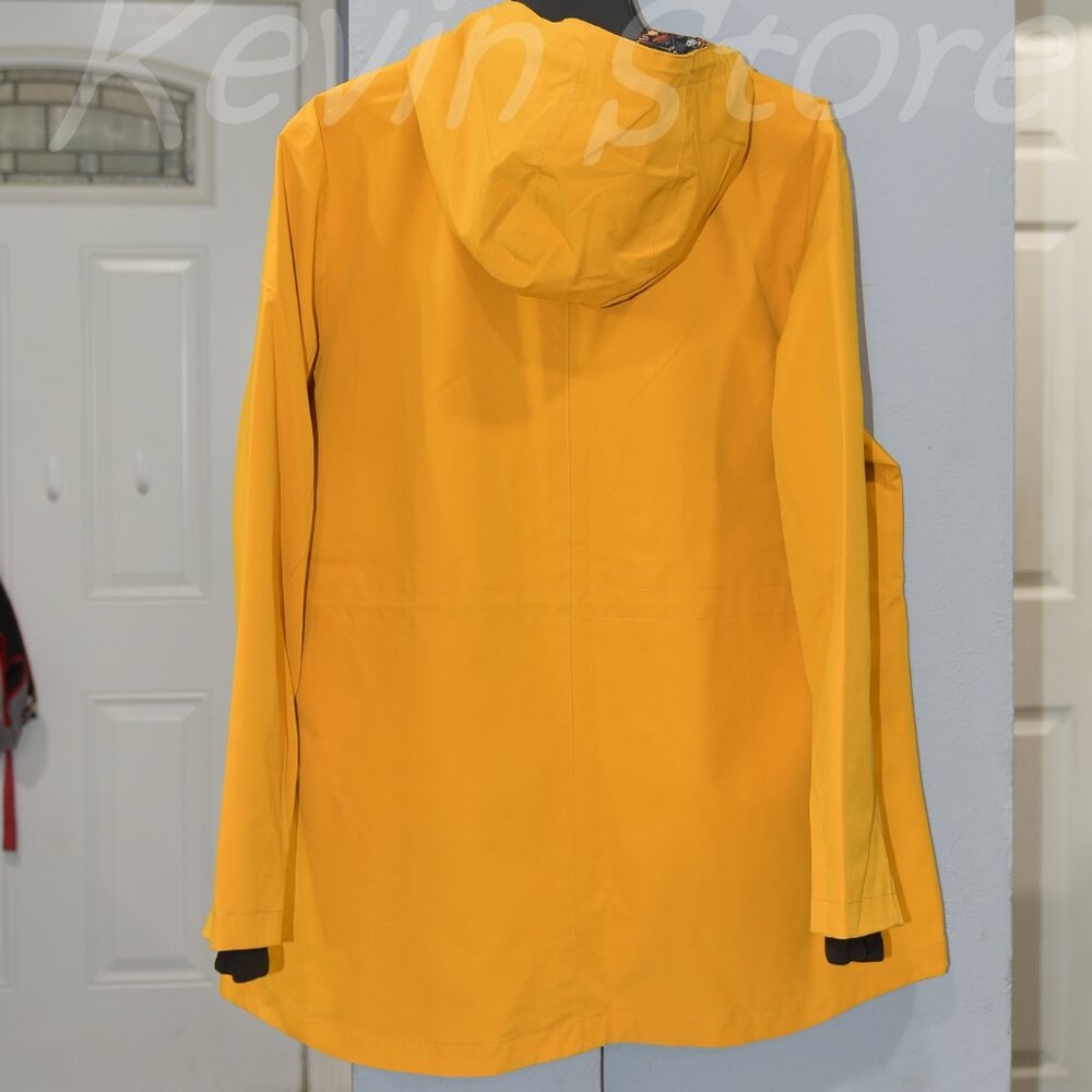 Pendleton Yellow Hooded Trench Coat - Picture 6 of 9